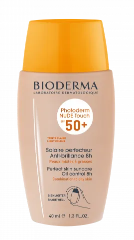 Foto del producto BIODERMA, Photoderm NUDE Touch SPF 50+ 40ml, protector solar para piel propensa al acné